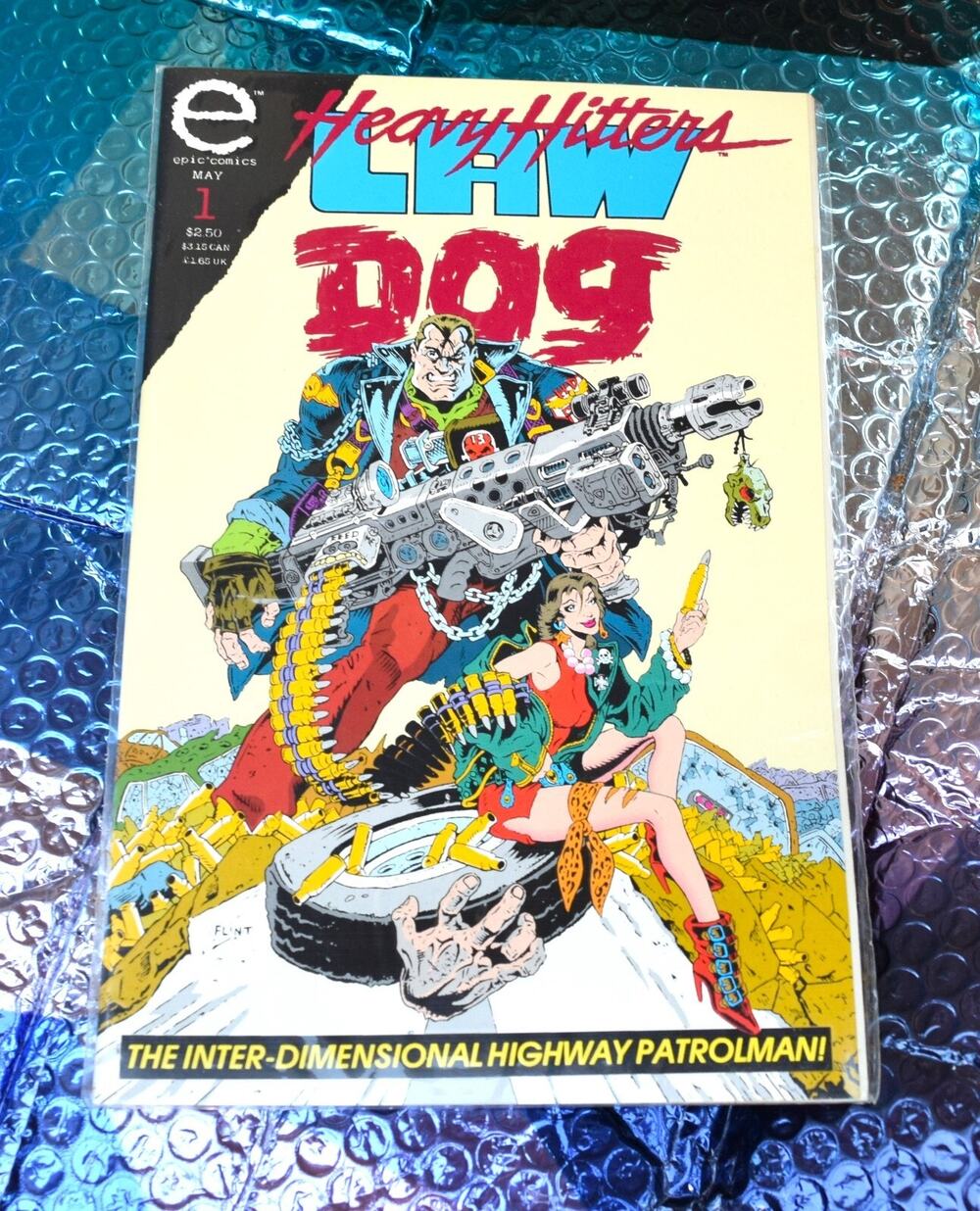 Epic Comics Heavy Hitters Law Dog No. #1 May 1993 (Pg4D) New